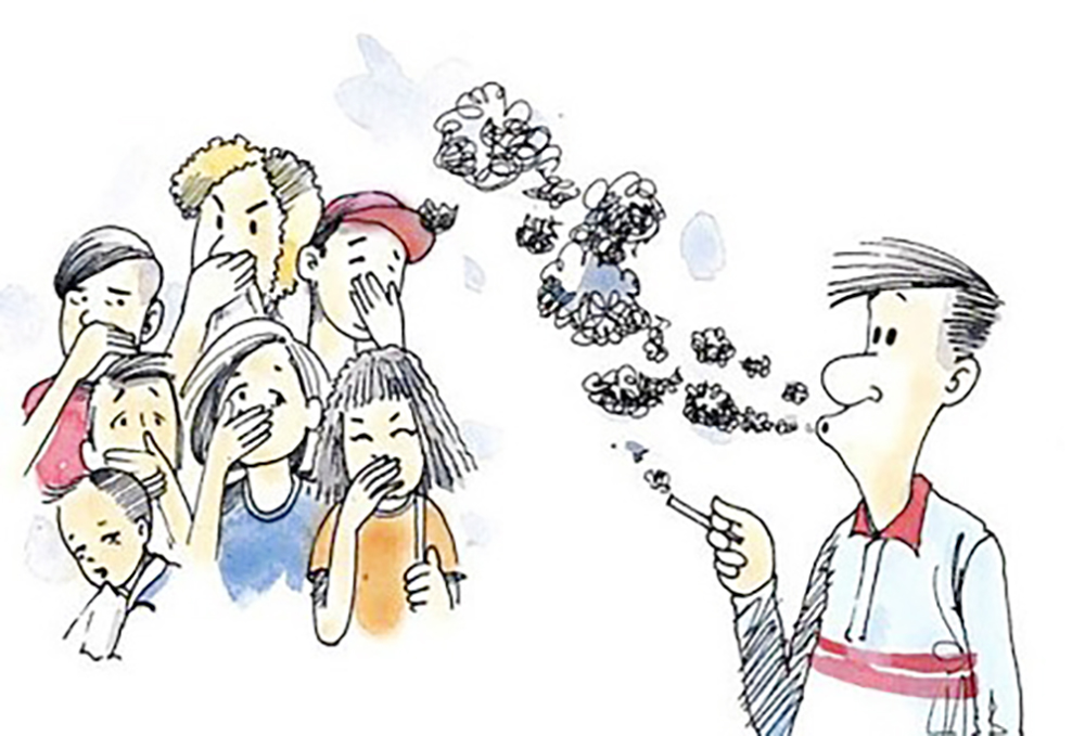 Nguy cơ bệnh tật vì hút thuốc lá thụ động