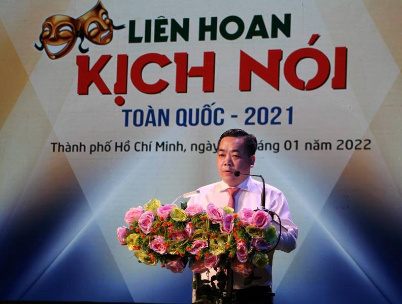 Khai mạc Liên hoan Kịch nói toàn quốc-2021 tại TP Hồ Chí Minh