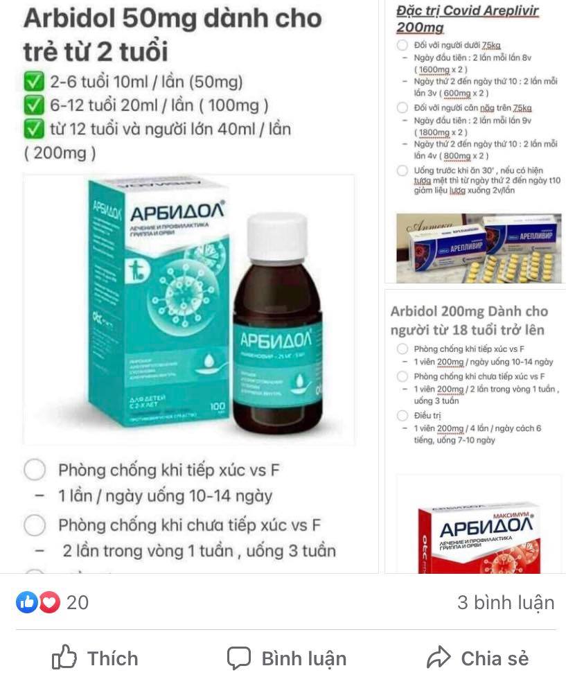 Cẩn trọng với việc tự mua thuốc phòng, điều trị COVID-19 trên mạng