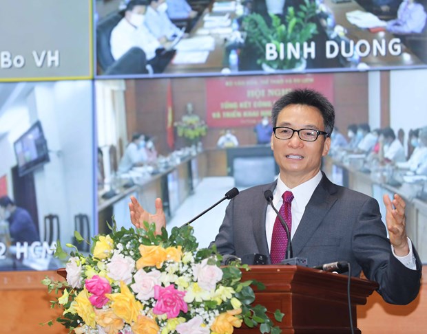 Phó Thủ tướng: Ngành văn hóa phải đẩy mạnh số hóa trong năm 2022