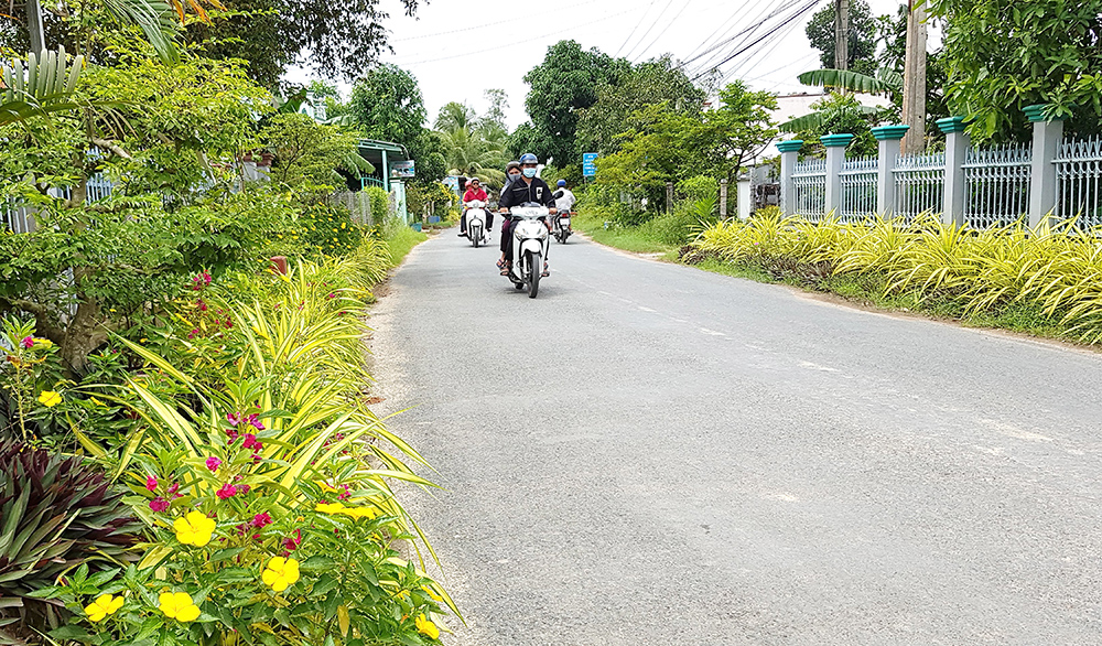 Huyện Chợ Mới phấn đấu đạt chuẩn nông thôn mới