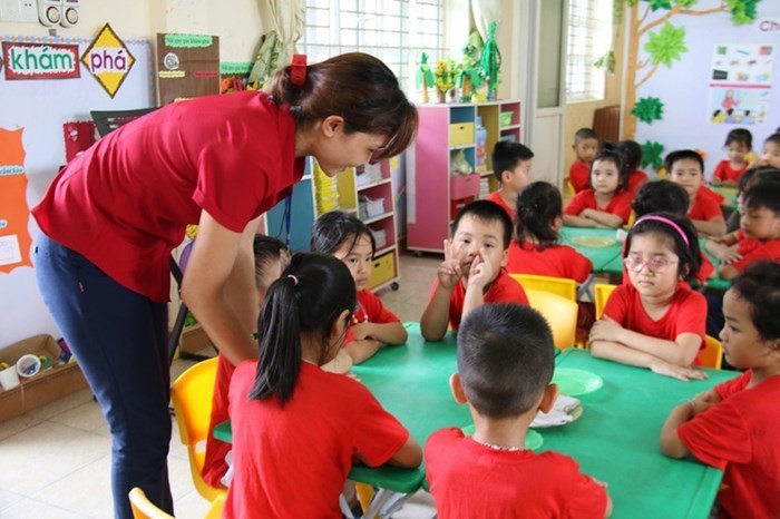 TP.HCM cho học sinh mầm non đi học trực tiếp