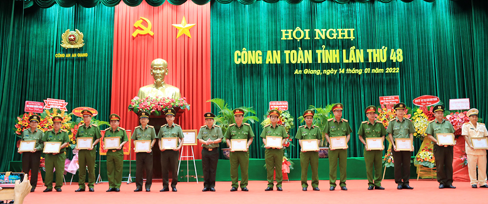 Năm 2021, Công an An Giang đạt tỷ lệ khám phá án rất nghiêm trọng và đặc biệt nghiêm trọng 100%
