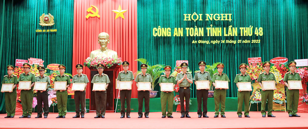 Năm 2021, Công an An Giang đạt tỷ lệ khám phá án rất nghiêm trọng và đặc biệt nghiêm trọng 100%