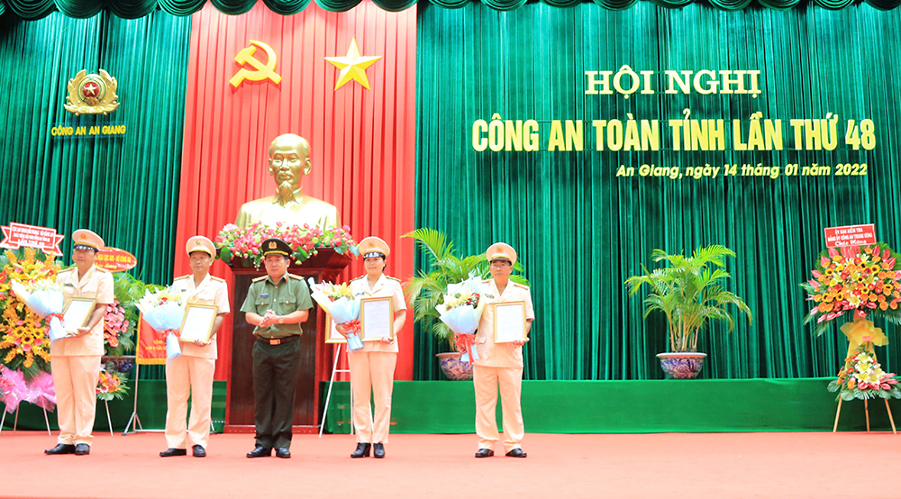 Năm 2021, Công an An Giang đạt tỷ lệ khám phá án rất nghiêm trọng và đặc biệt nghiêm trọng 100%