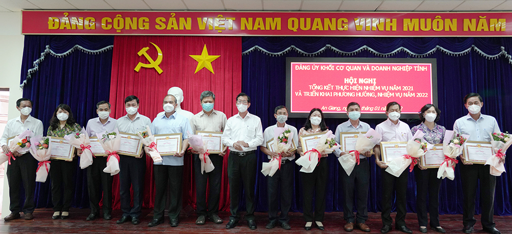 Đảng ủy Khối Cơ quan và Doanh nghiệp tỉnh An Giang triển khai phương hướng, nhiệm vụ năm 2022