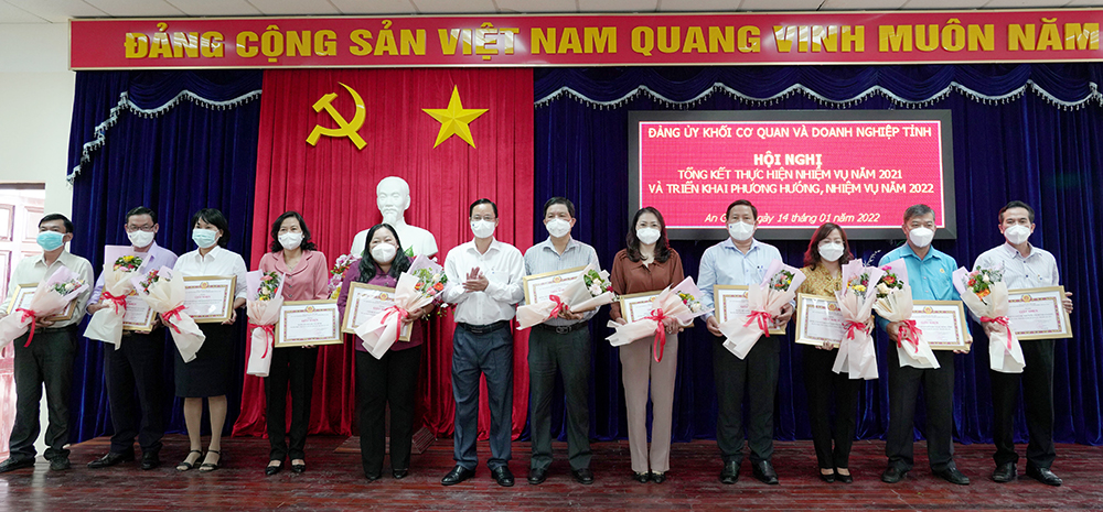 Đảng ủy Khối Cơ quan và Doanh nghiệp tỉnh An Giang triển khai phương hướng, nhiệm vụ năm 2022