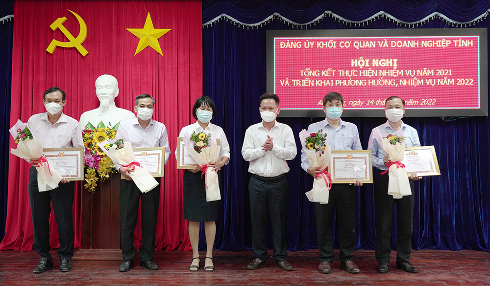 Đảng ủy Khối Cơ quan và Doanh nghiệp tỉnh An Giang triển khai phương hướng, nhiệm vụ năm 2022