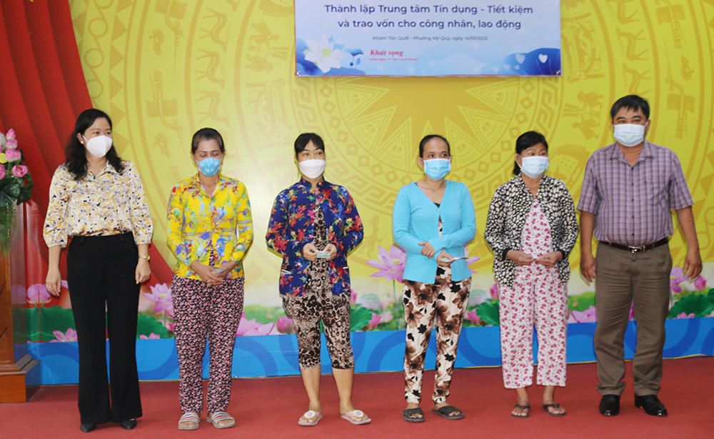 Ra mắt Tổ chức Tài chính vi mô CEP – Chi nhánh Long Xuyên