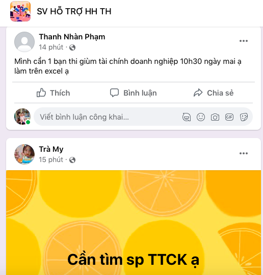 Làm bài hộ, thi hộ online- 'tiền mất tật mang'