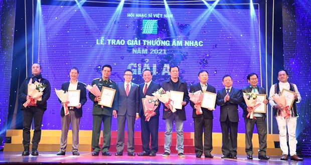 Giải thưởng Âm nhạc 2021: Vinh danh 73 tác phẩm nghệ thuật xuất sắc