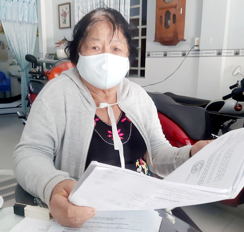 Bà Lê Thị Viên có thể khởi kiện đòi tài sản