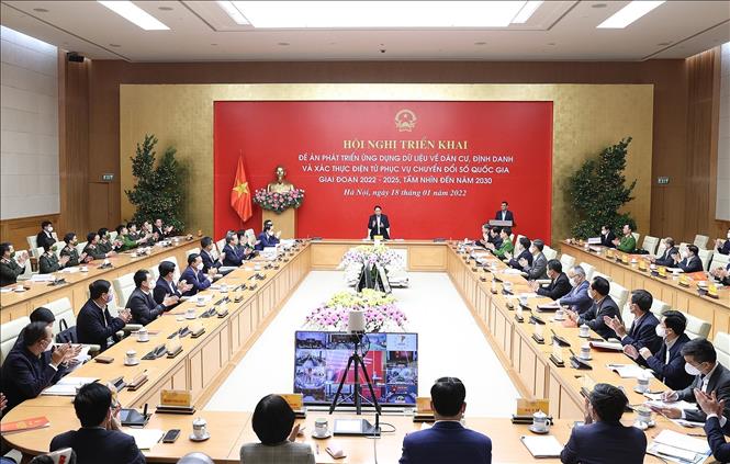 Thủ tướng chủ trì Hội nghị triển khai Đề án phát triển ứng dụng dữ liệu về dân cư