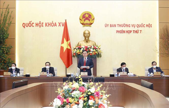 Khai mạc Phiên họp thứ 7 của Ủy ban Thường vụ Quốc hội