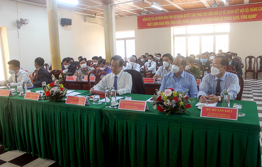 Toà án nhân dân tỉnh An Giang hội nghị triển khai công tác năm 2022