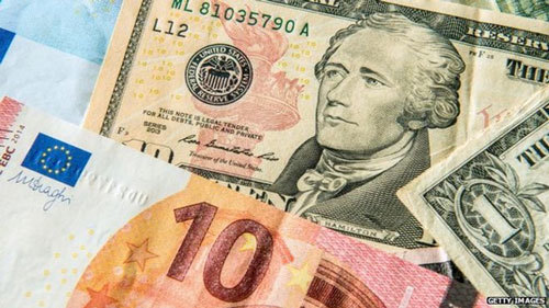 Tỷ giá USD, Euro ngày 19-1: USD tăng khi chứng khoán Mỹ chao đảo