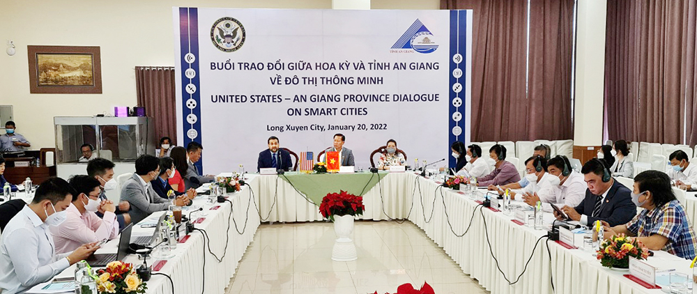 Hoa Kỳ chia sẻ kinh nghiệm xây dựng đô thị thông minh với tỉnh An Giang