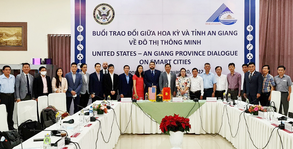 Hoa Kỳ chia sẻ kinh nghiệm xây dựng đô thị thông minh với tỉnh An Giang