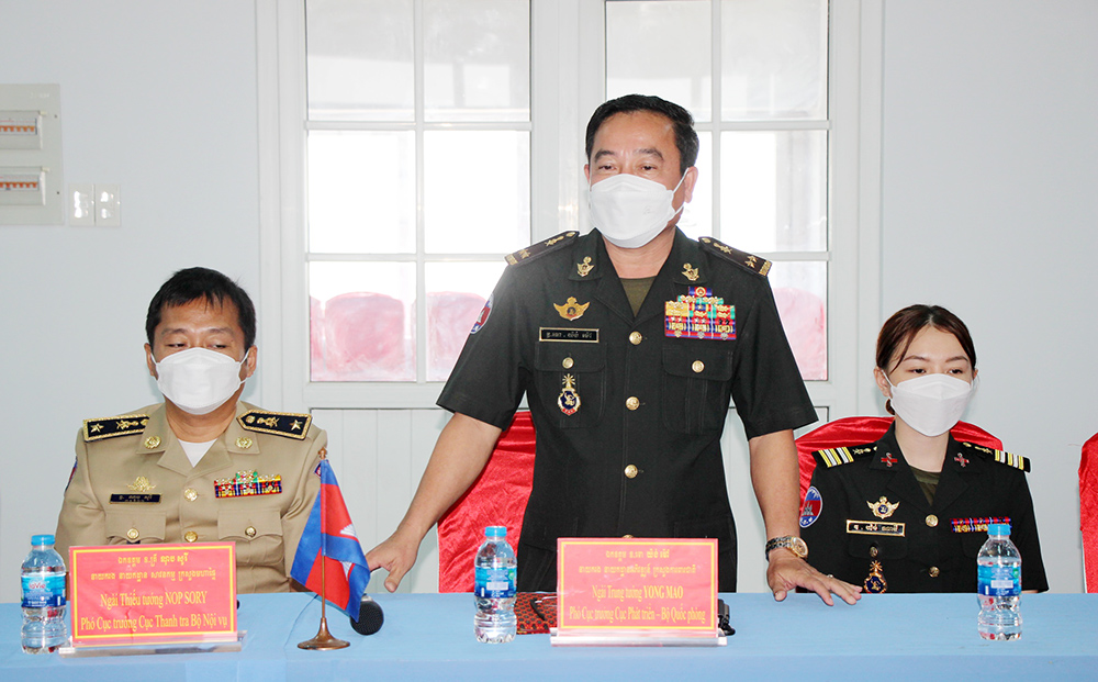 Giám đốc Công an An Giang gặp mặt các lực lượng chức năng Vương quốc Campuchia