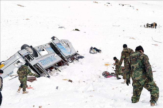 Lở đất, lở tuyết tại Afghanistan khiến ít nhất 8 người thiệt mạng
