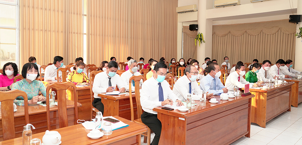 Đảng ủy Sở Văn hóa, Thể thao và Du lịch tỉnh An Giang tổng kết công tác Đảng năm 2021