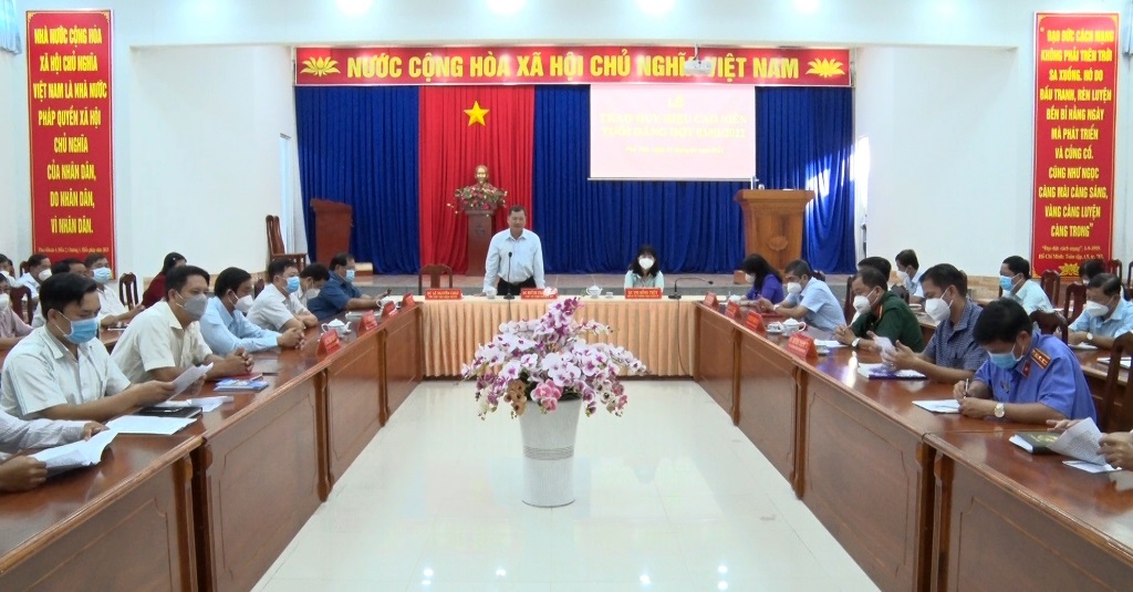 Huyện ủy Phú Tân tổng kết công tác xây dựng Đảng năm 2021