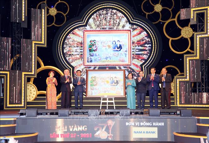 Vinh danh các nghệ sỹ đoạt Giải thưởng Mai Vàng năm 2021