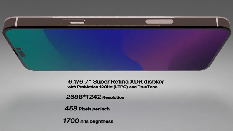 Ngắm bản dựng iPhone 14 Pro