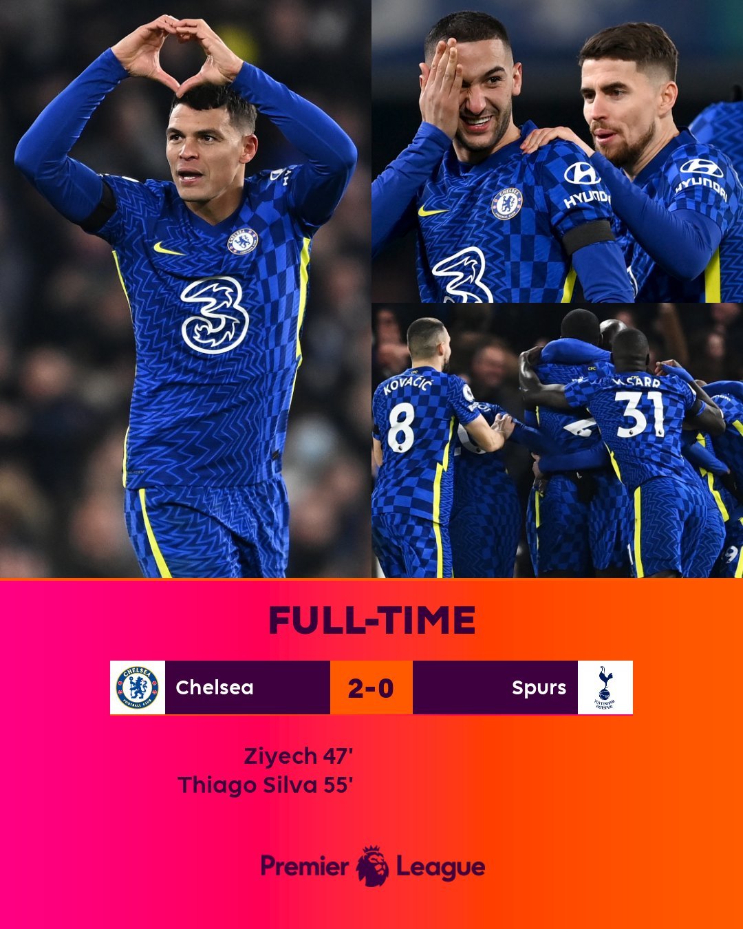 Chelsea bóp nghẹt Tottenham, Conte trở lại mặt đất