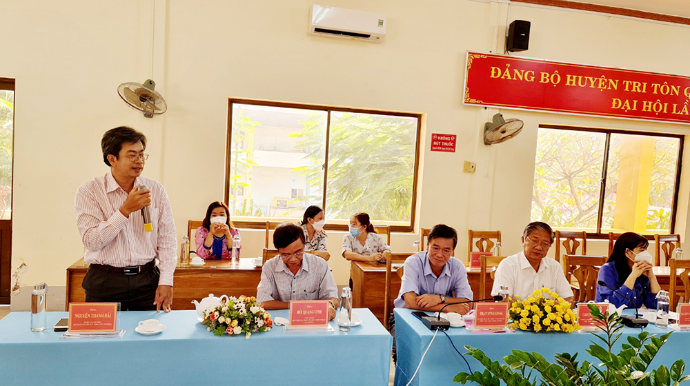 Tri Tôn họp mặt báo chí mừng Xuân Nhâm Dần 2022