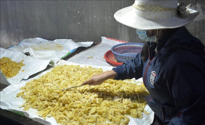 Thơm nồng mứt gừng Mỹ Chánh