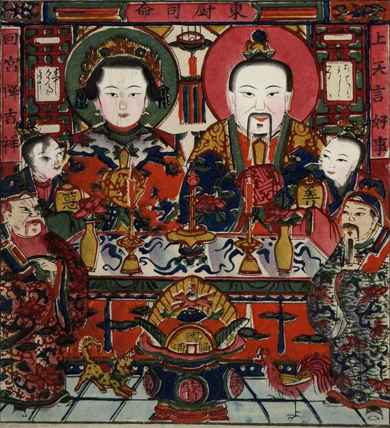 Hình tượng "ông Táo" trong văn hóa dân gian Á Đông