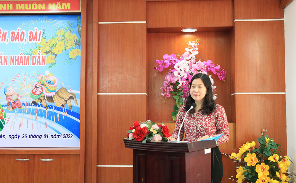 TP. Long Xuyên họp mặt báo chí đầu xuân Nhâm Dần 2022
