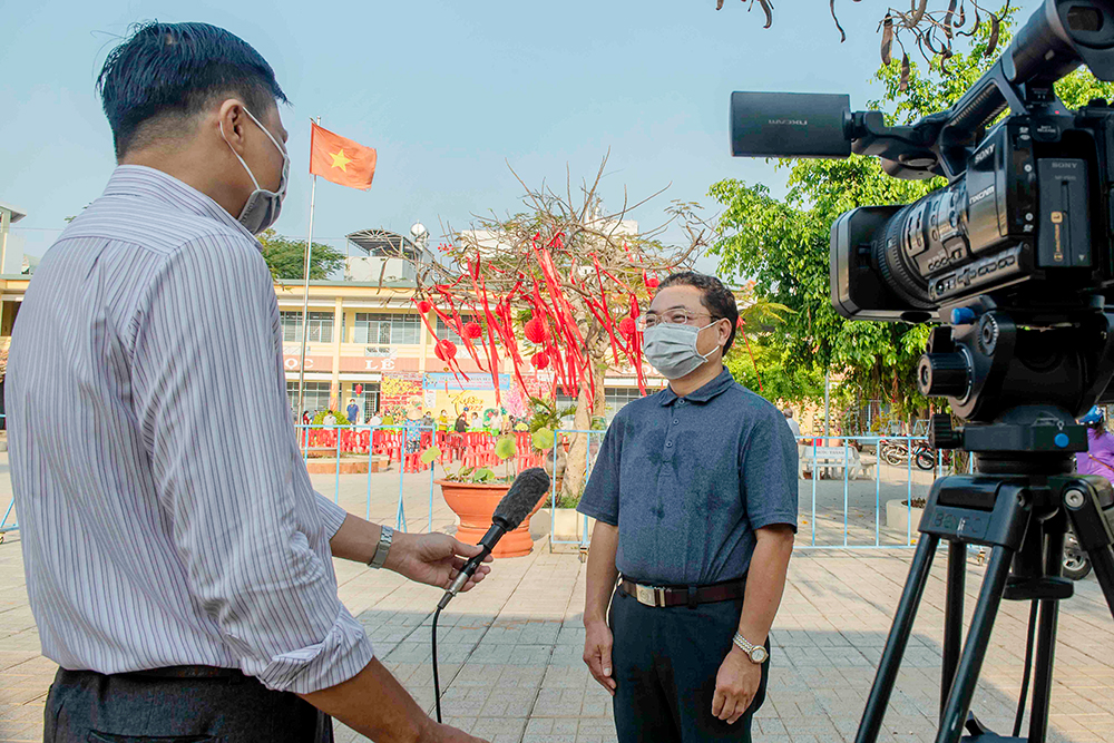 Trường Tiểu học Nguyễn Bỉnh Khiêm tổ chức Chương trình “Tết gắn kết- Xuân yêu thương”