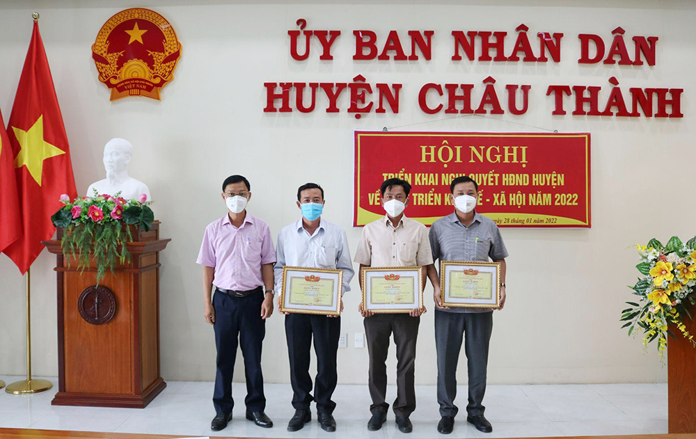 Triển khai Nghị quyết HĐND huyện Châu Thành về phát triển kinh tế - xã hội năm 2022