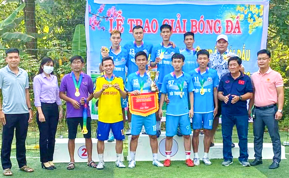 Châu Phú: Sôi nổi sân chơi thể thao mừng năm mới