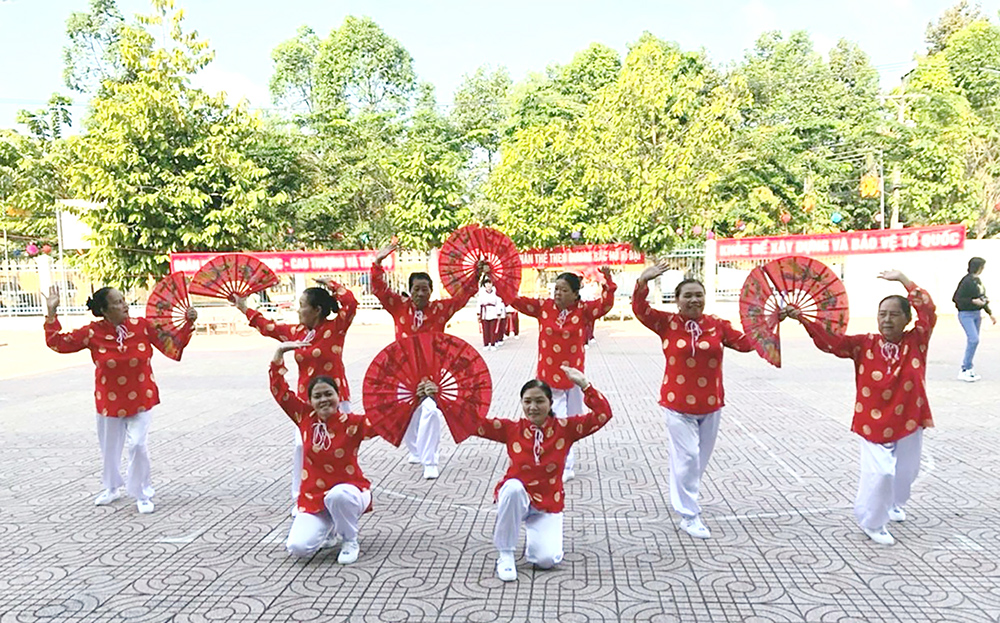 Châu Thành chú trọng phát triển phong trào thể dục – thể thao