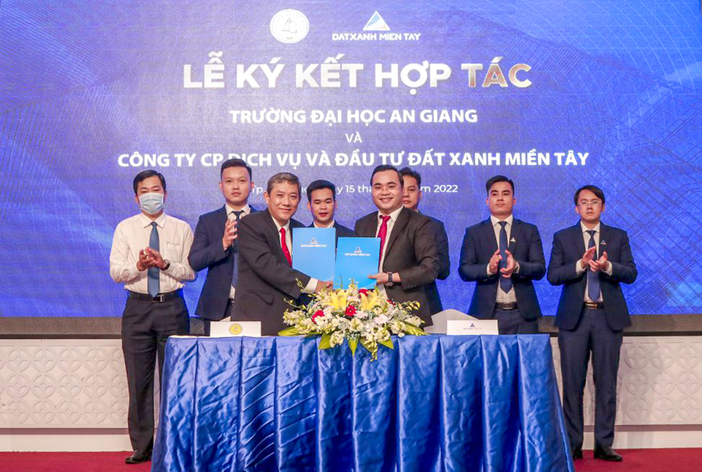 Đất Xanh Miền Tây ký kết hợp tác phát triển nguồn nhân lực cùng Trường Đại học An Giang và các trường đại học, cao đẳng uy tín hàng đầu ĐBSCL