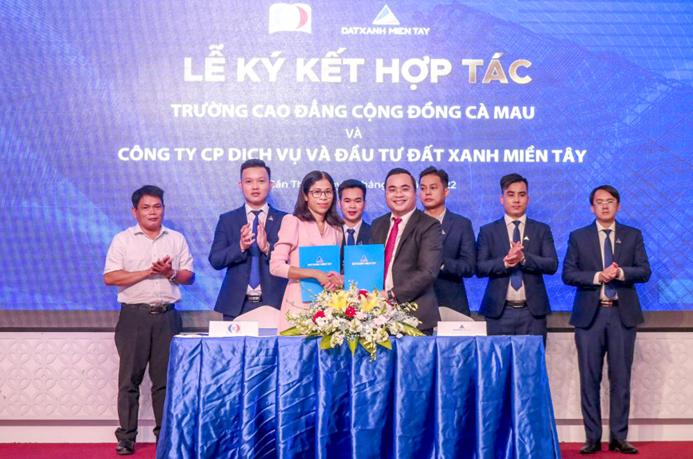 Đất Xanh Miền Tây ký kết hợp tác phát triển nguồn nhân lực cùng Trường Đại học An Giang và các trường đại học, cao đẳng uy tín hàng đầu ĐBSCL