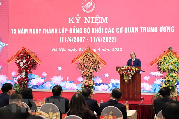 Nâng cao hơn nữa chất lượng hoạt động của Đảng bộ Khối các cơ quan Trung ương