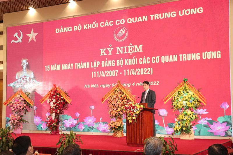 Nâng cao hơn nữa chất lượng hoạt động của Đảng bộ Khối các cơ quan Trung ương
