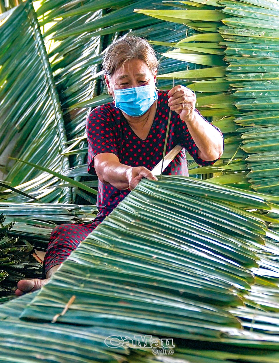 Nghề chằm lá ở U Minh
