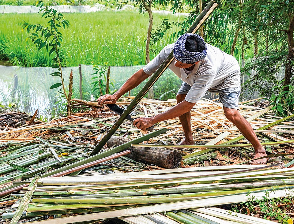 Nghề chằm lá ở U Minh