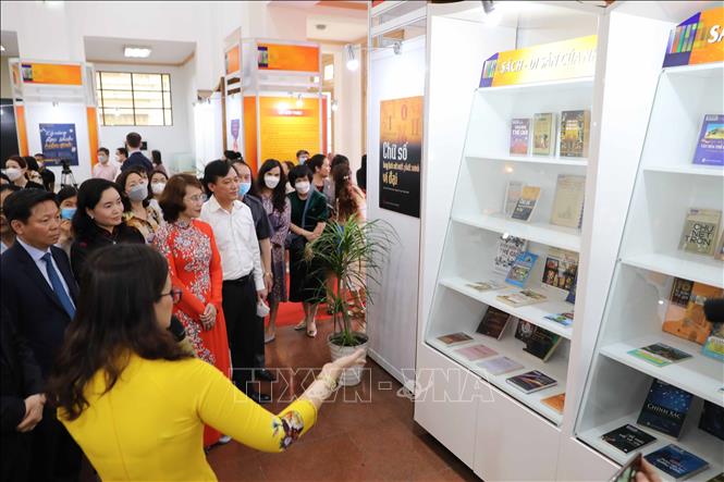 Trưng bày, giới thiệu 1.000 cuốn sách trong Ngày hội Sách và Văn hóa đọc năm 2022