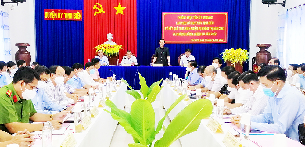 Tịnh Biên lấy tiềm năng làm sức bật phát triển