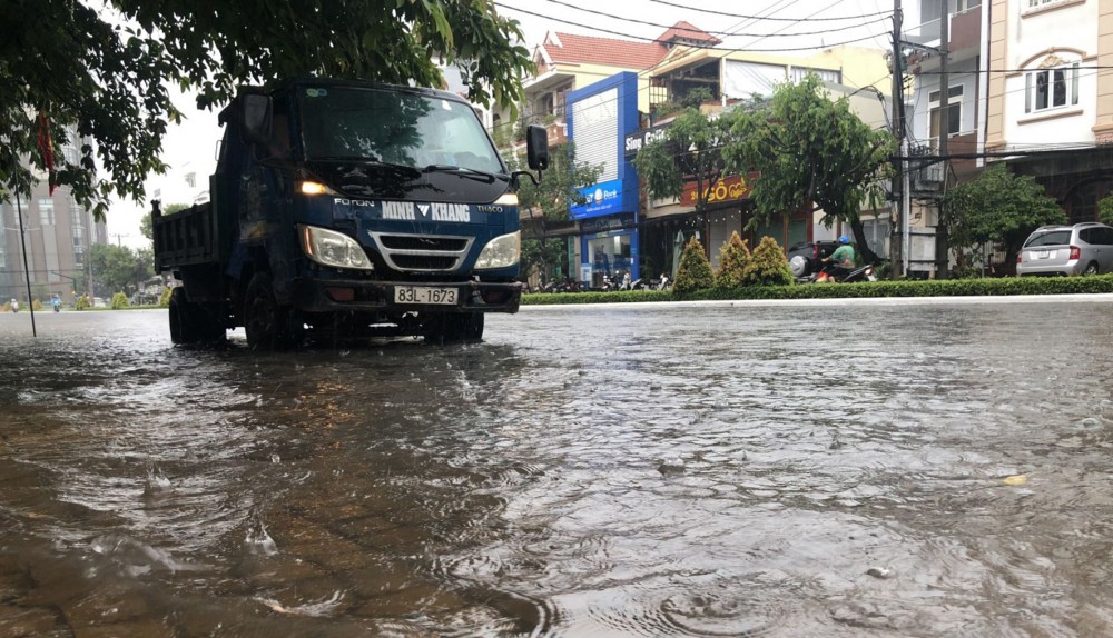 Mưa lớn xuất hiện trên diện rộng tại vùng ĐBSCL