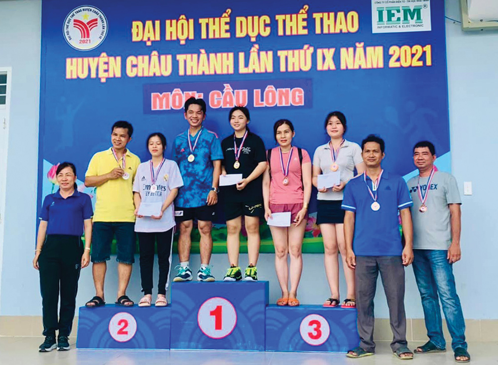 Đại hội TDTT huyện Châu Thành lần thứ IX: Tổ chức thi đấu 12 môn thể thao