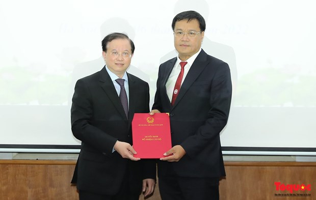 Điều động, bổ nhiệm Tổng Cục trưởng Tổng cục Thể dục Thể thao