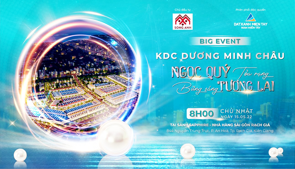 Khu dân cư Dương Minh Châu đón tiềm năng nhà ở tại TP. Rạch Giá
