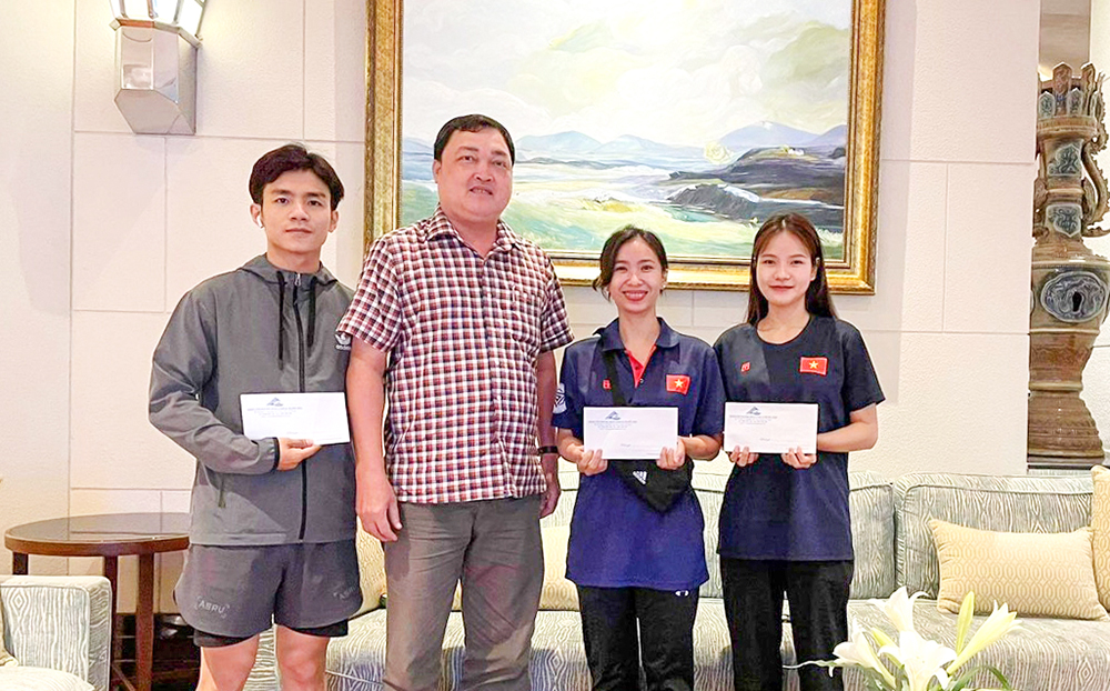 Thể thao An Giang đoạt 3 huy chương vàng tại SEA Games 31
